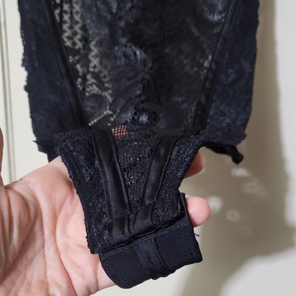 🏷️NWT Free People Intimately Off Beat Bodysuit In Black - Small - Picture 12 of 15